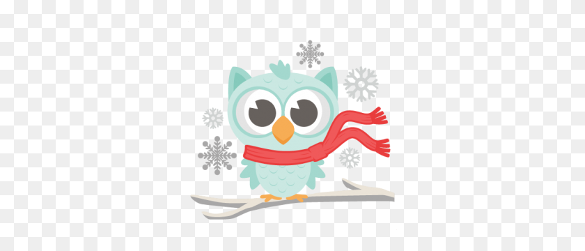 300x300 Winter Owl Owl Obsession Owl, Winter And Clip Art - Snowy Clipart