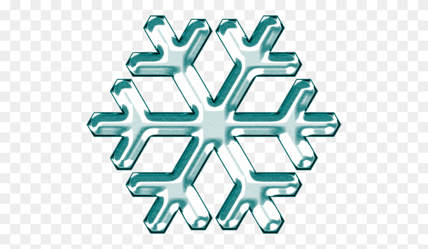 500x429 Winter Snowflake Clip Art Clip Art - Winter Snowflakes Clipart