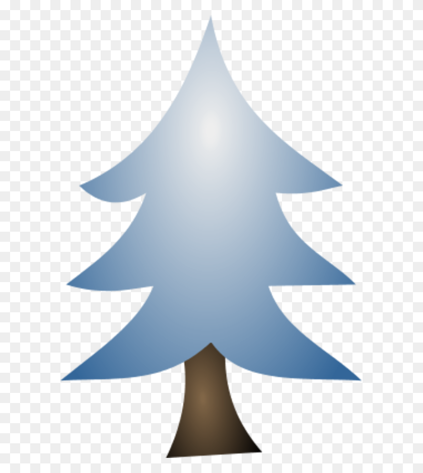 600x879 Árboles De Invierno Clipart - Árbol De Invierno Png