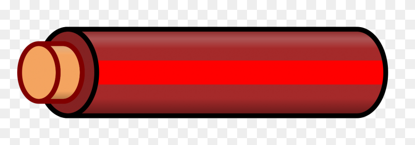 1280x384 Wire Brown Red Stripe - Red Stripe PNG