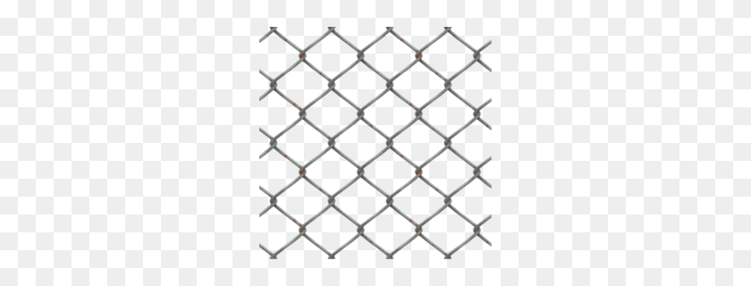 260x260 Wire Mesh Fence Clipart - Barbed Wire Fence PNG