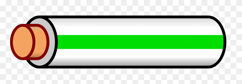 1280x384 Wire White Green Stripe - White Stripes PNG