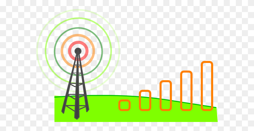 600x375 Wireless Connection Level Clip Art - Connection Clipart