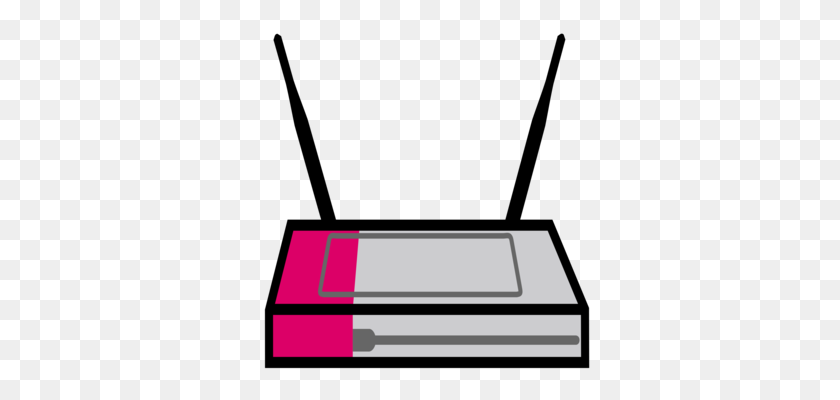402x340 Wireless Router Computer Network Wi Fi Computer Icons Free - Router Clipart