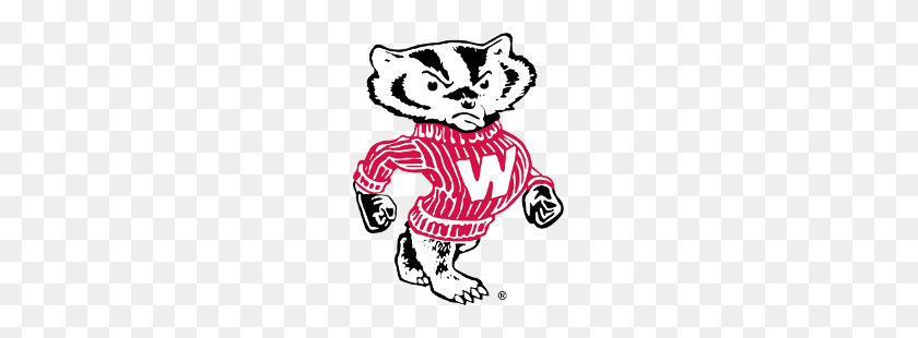 250x250 Wisconsin Badgers Primary Logo Sports Logo History - Wisconsin Badger Clipart
