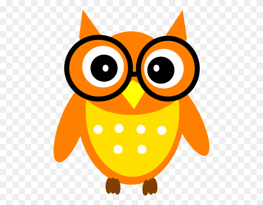 498x595 Wise Owl Clipart - Blue Owl Clipart