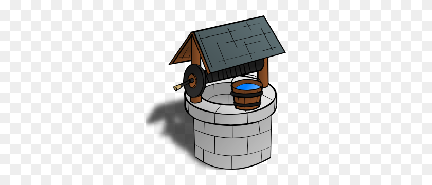 273x300 Wishing Well Clipart - Arcade Game Clipart