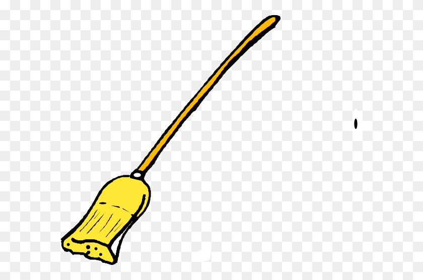 600x496 Witch Broom Clipart - Witch On Broom Clipart