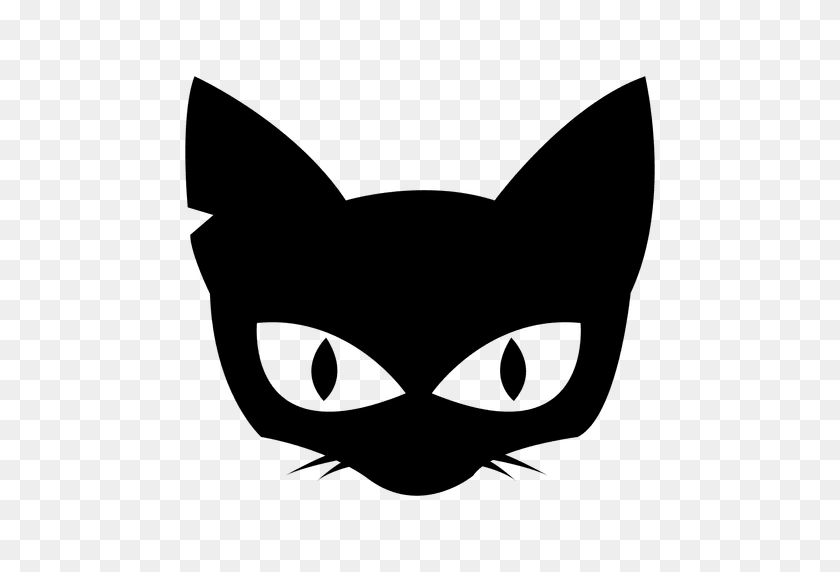 512x512 Witch Cat Face - Cat PNG Transparent