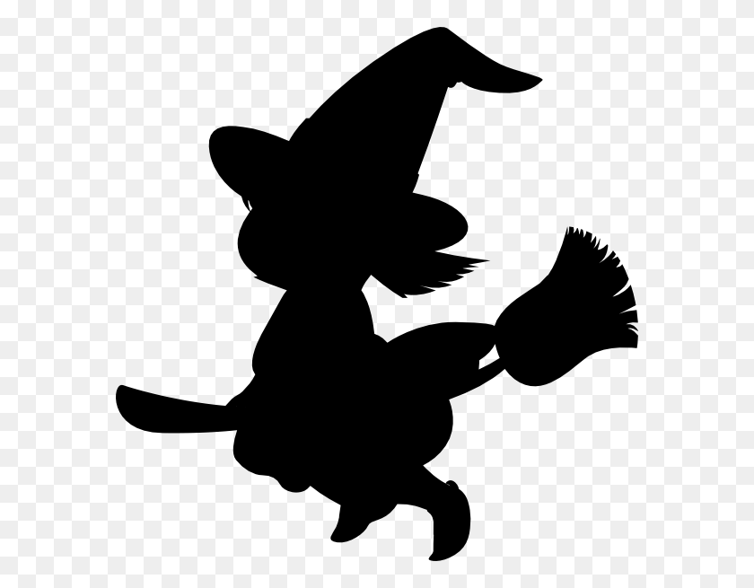 582x595 Witch Coloring Sheet Clip Arts Download - Sheet Clipart