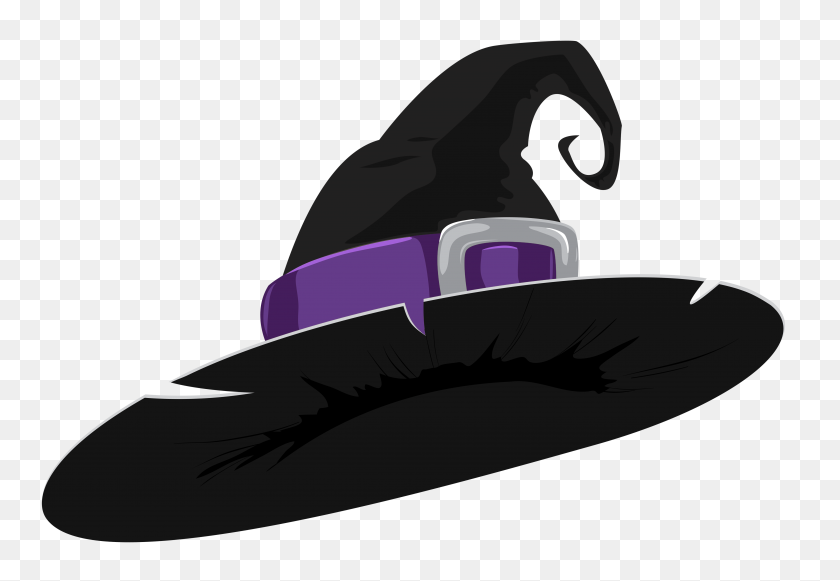 4764x3184 Witch Hat Black And Purple Png Clipart Gallery - Witch Hat PNG