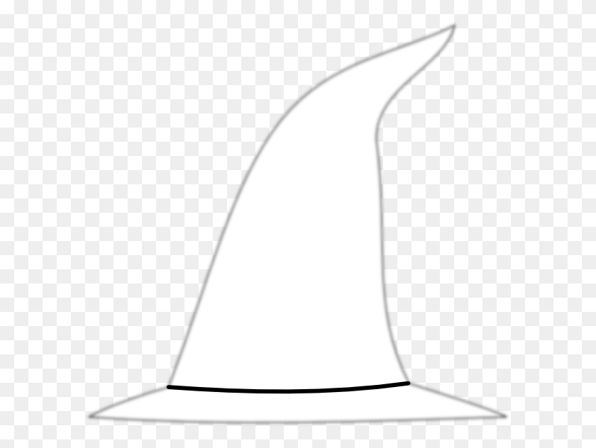 600x572 Witch Hat Clip Art - Witch Clipart Black And White
