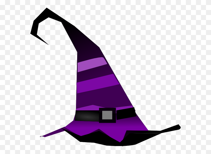 600x556 Witch Hat Clip Arts Download - Witch On Broom Clipart