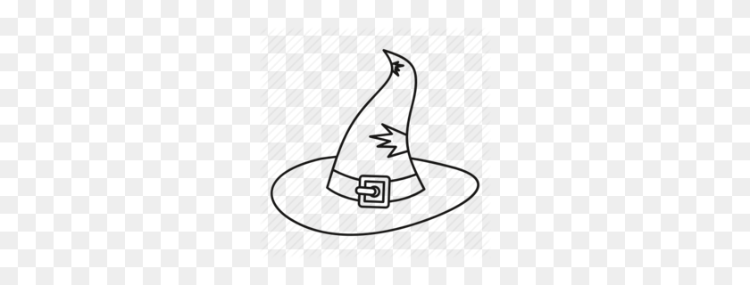 260x260 Witch Hat Clipart - Witchs Hat Clipart