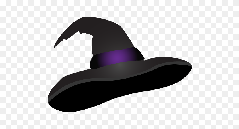 512x393 Witch Hat Clipart - Halloween Witch Clipart