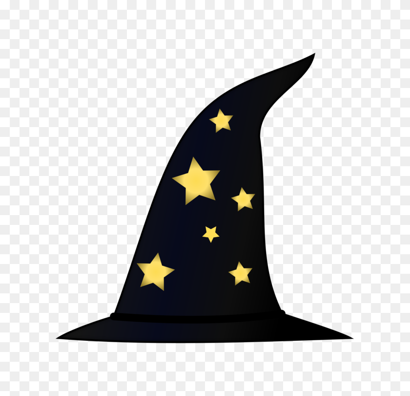 771x750 Witch Hat Magician Witchcraft - Witch Hat Clipart Black And White