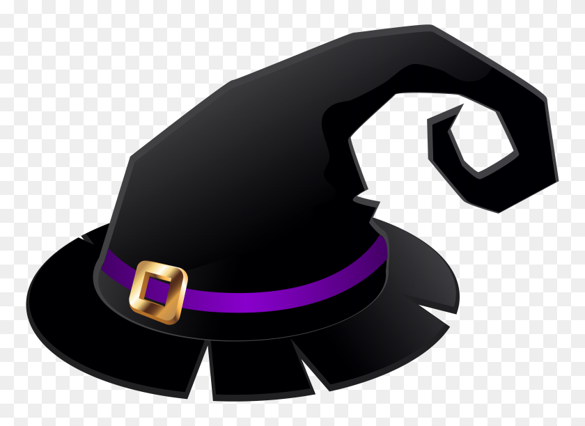 8000x5663 Witch Hat Transparent Png Clip - Witchs Hat Clipart