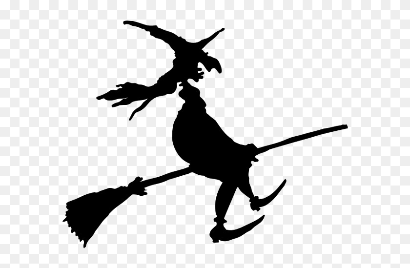 600x489 Witch Png Photo - Witch Silhouette PNG