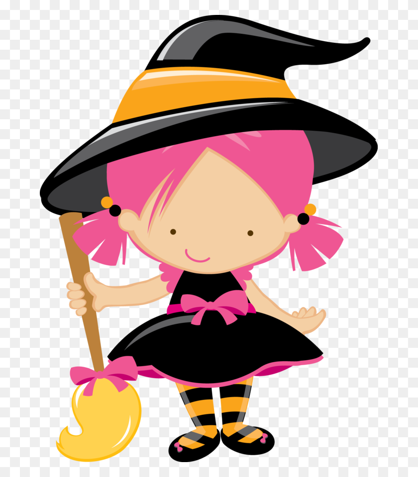 679x900 Witch Quenalbertini Cute Little Witch - Cute Witch Clipart
