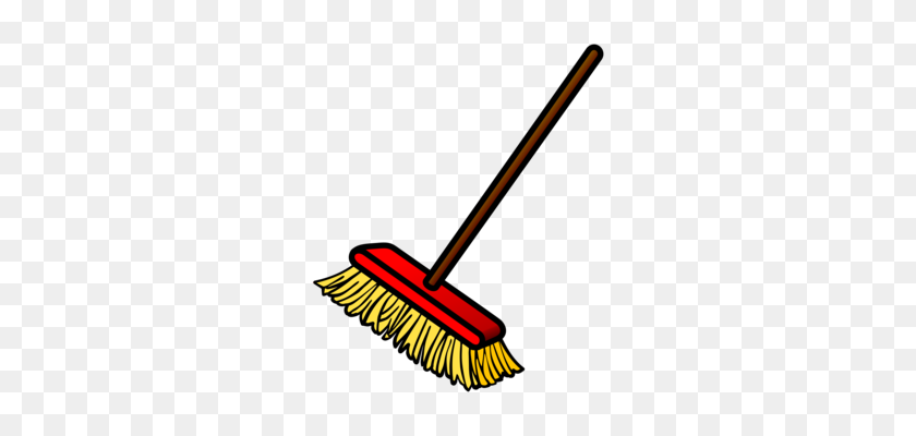 288x340 Witch's Broom Cleaning Dustpan Computer Icons - Sweeping The Floor Clipart