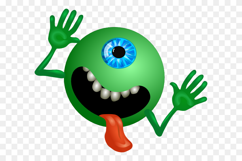 600x500 With Grin Alien Clipart, Explore Pictures - Grin Clipart