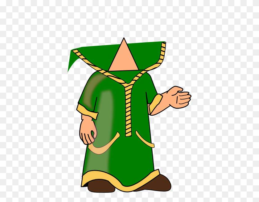 402x594 Wizard Clipart Green - Wicked Clipart