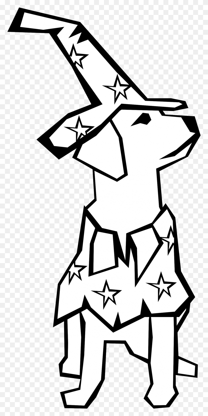 1264x2619 Wizard Dog Cliparts - Wizard Clipart