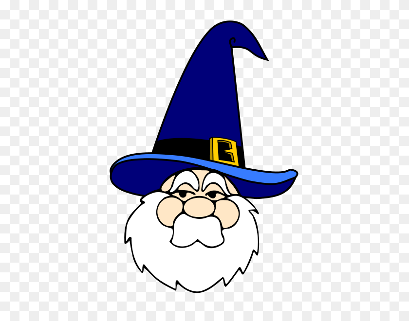 441x600 Wizard In Blue Hat Png Clip Arts For Web - Wizard PNG