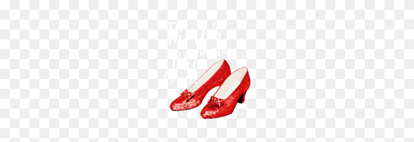 190x228 Wizard Ruby Slippers There's No Place Like H - Ruby Slippers PNG