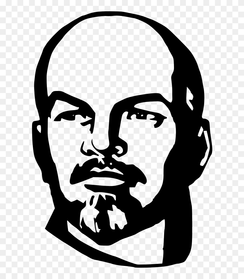 Wladimir Iljitsch Lenin Russian People Stickers - Communism Clipart