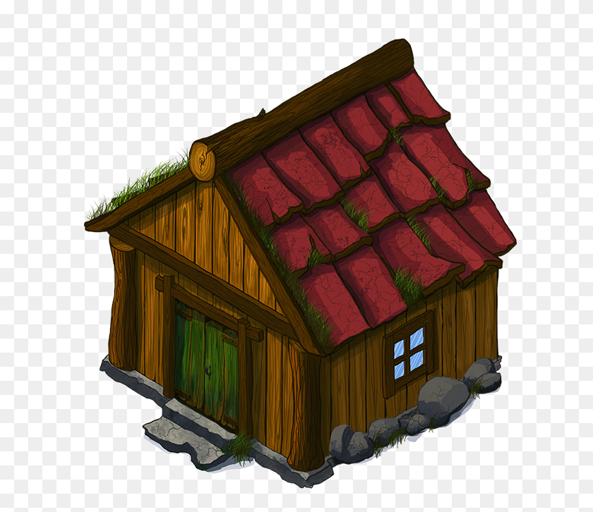 729x666 Wodden House Png Hd - Cabin PNG