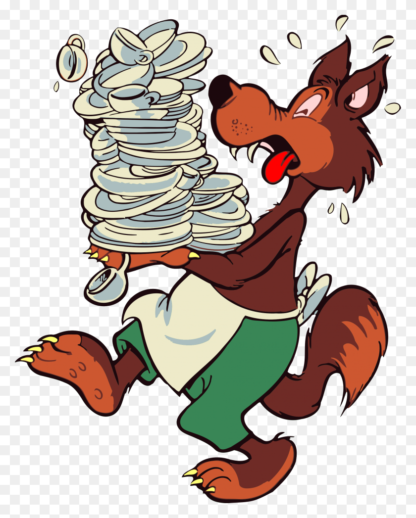1896x2400 Wolf Dishwasher Icons Png - Wolf Cartoon PNG