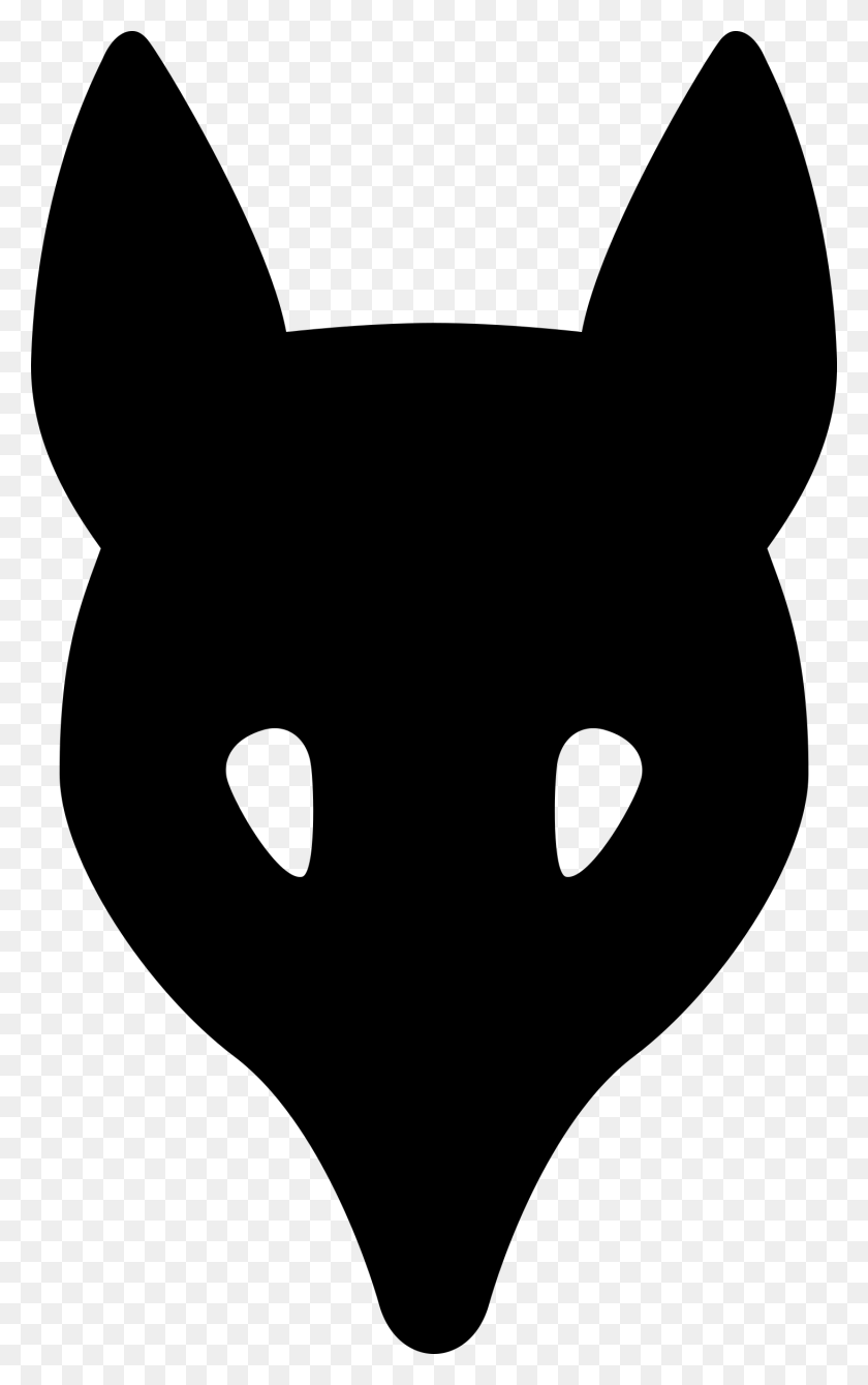 1463x2400 Wolf Head Silhouette Icons Png - Wolf Head PNG