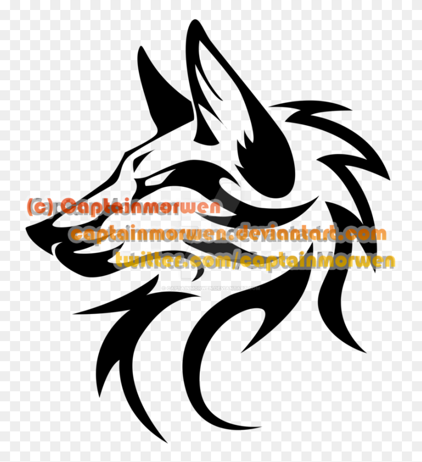 850x939 Wolf Logo - Wolf Logo PNG