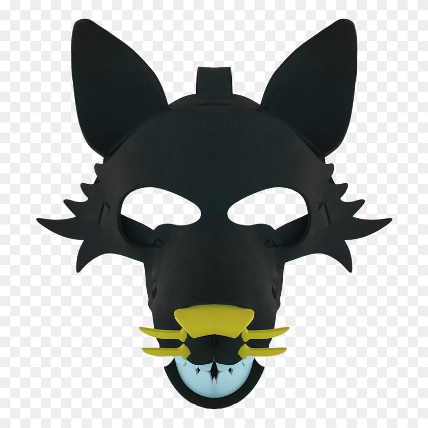 1000x1000 Wolf Masks Go Fun Face - Wolf Face PNG