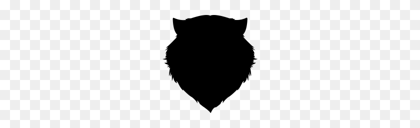 190x196 Wolf Tiger Lion Silhouette - Lion Silhouette PNG