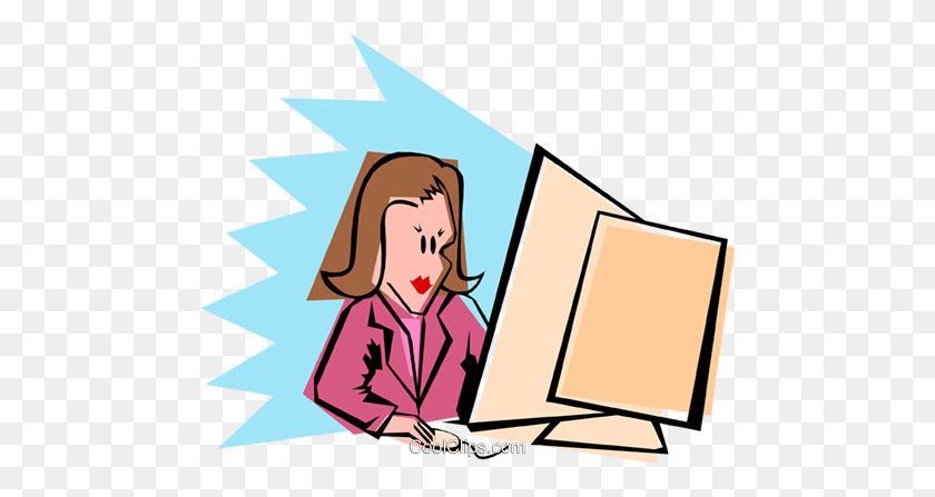 480x387 Mujer - Pc Clipart