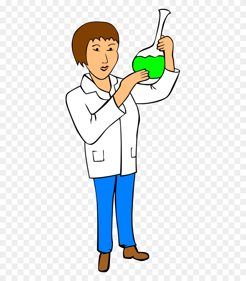 392x900 Mujer Química Clipart Png Para Web - Mujer Profesional Clipart