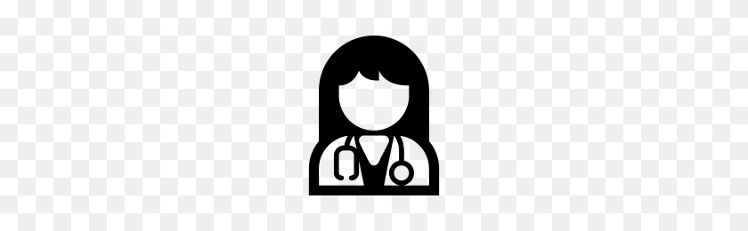 200x200 Mujer Doctor Icono Png Image - Doctor Icono Png