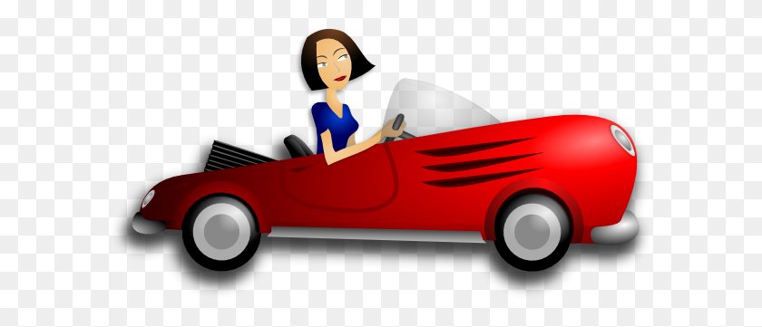 600x301 Woman Driver Accident Clipart - Wrecked Car Clipart