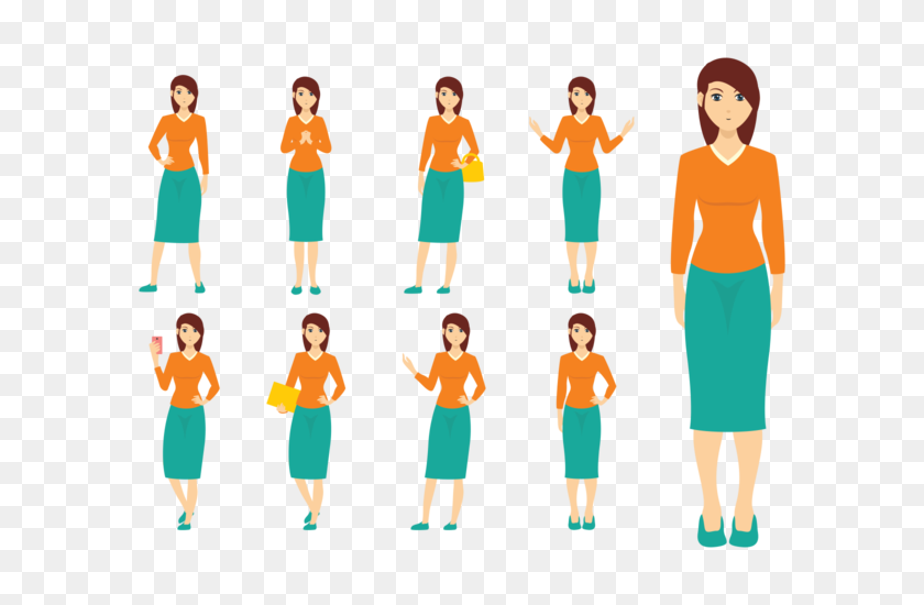 700x490 Woman Free Vector Art - Group Of People Talking Clipart