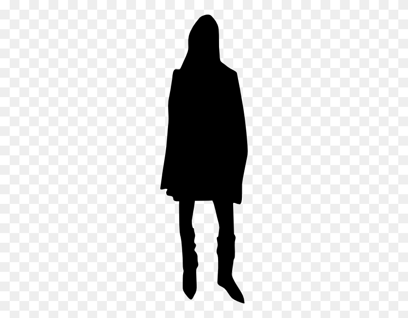 180x595 Woman Lady Silhouette Walking Clip Art - Woman Walking PNG