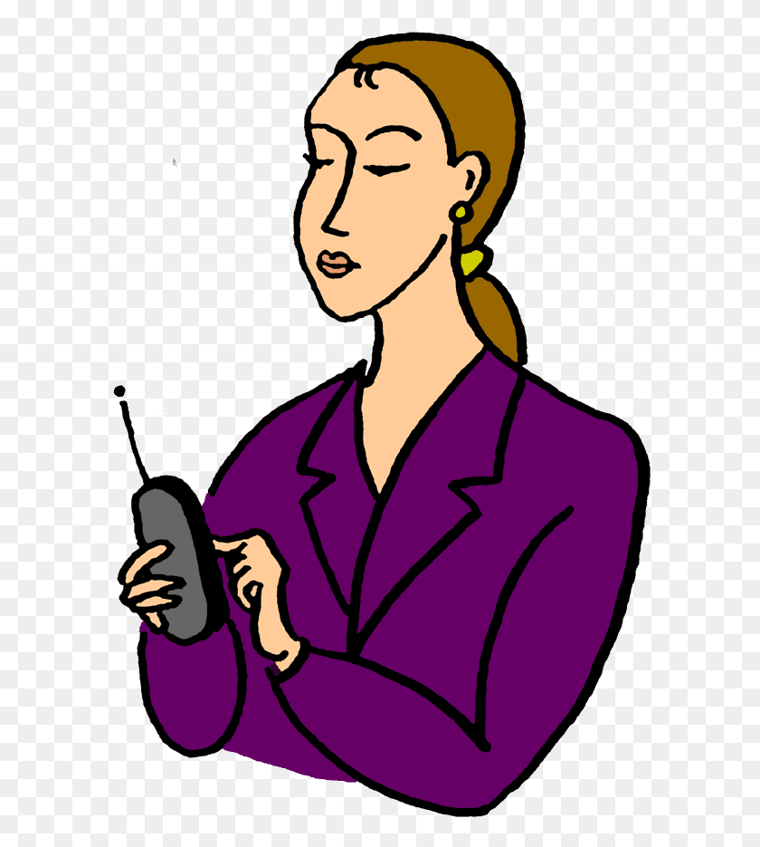 600x875 Woman On Phone Clip Art - Iman Clipart