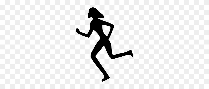 232x300 Woman Running Png Clip Arts For Web - Person Running PNG