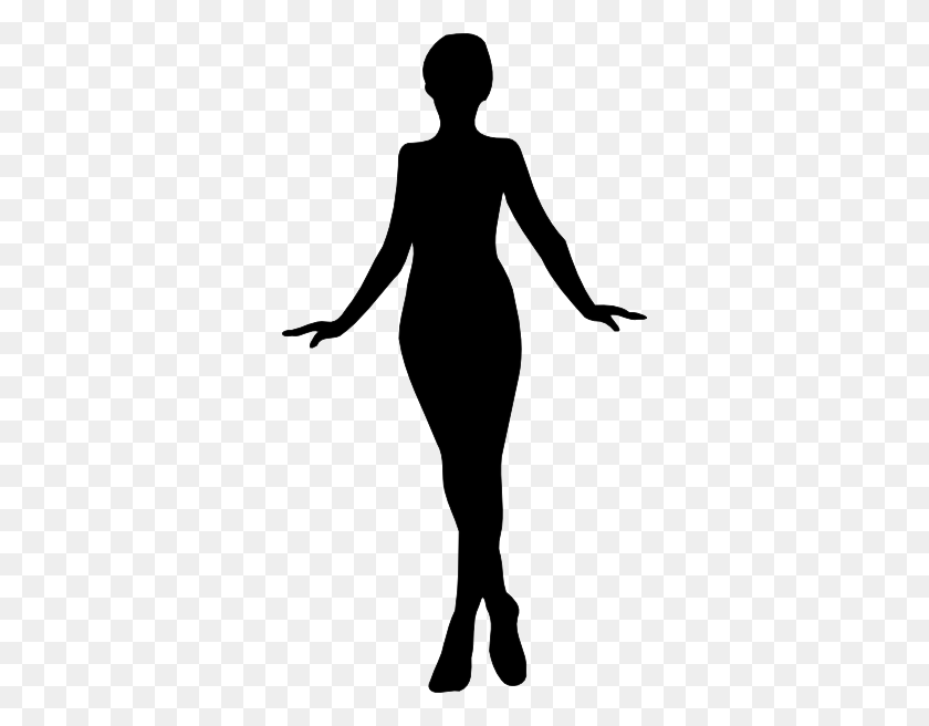 330x596 Woman Silhouette Clip Art - Person Silhouette PNG