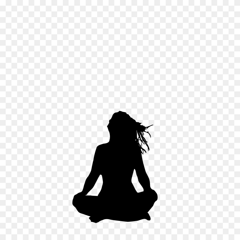 2400x2400 Woman Silhouette Icons Png - Woman Sitting PNG