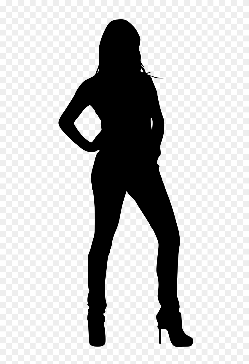 480x1170 Woman Silhouette Png - Girl Silhouette PNG
