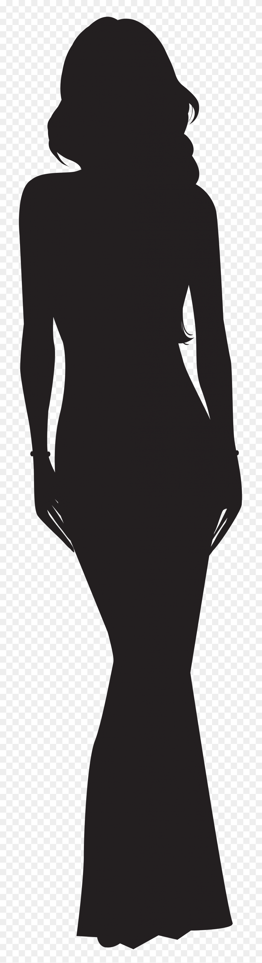 2065x8000 Woman Silhouette Png Clip Art - Woman Silhouette PNG