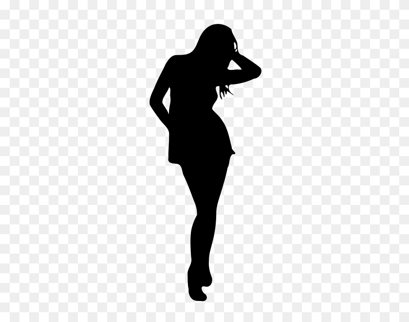600x600 Woman Silhouette Png Clip Arts For Web - Woman Silhouette PNG