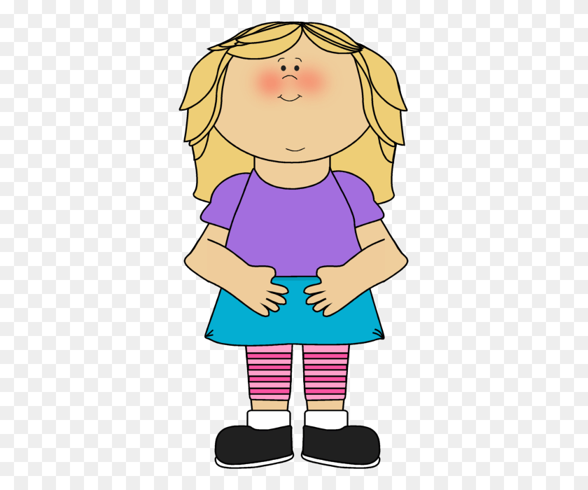 329x640 Woman Skirt Cliparts - Blonde Girl Clipart